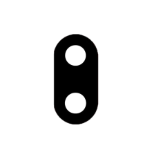 Скло камери Samsung A107 Galaxy A10s black PLS-00-00036157