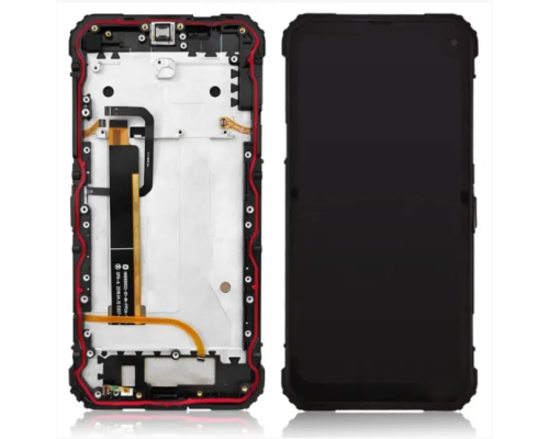 Дисплей Blackview BV6100 з сенсором та рамкою black (Original China) PLS-00-00040754