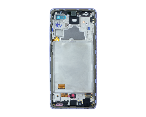 Дисплей Samsung A725 Galaxy A72 (2021) з сенсором та рамкою light violet (Original) PLS-00-00081630