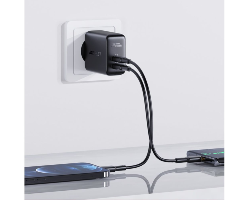 Зарядний пристрій Acefast A9 40W 3A 2USB-C black PLS-00-00101592
