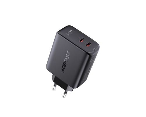 Зарядний пристрій Acefast A9 40W 3A 2USB-C black PLS-00-00101592