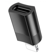 Перехідник Hoco UA17 Lightning to Type-C black PLS-00-00100912