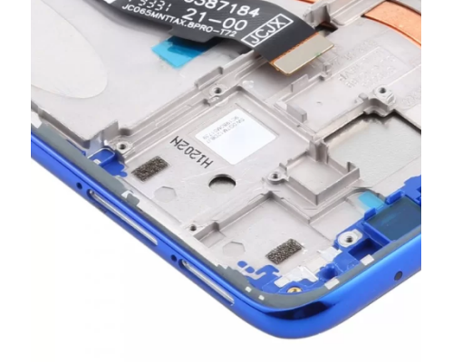 Дисплей Xiaomi Redmi Note 8 Pro (Dual SIM-holder) з сенсором та рамкою blue (COF) PLS-00-00070822