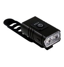Велоліхтар Bike Lights 2LED IPX4 Waterproof 6 Modes Чорний ma36324_2358