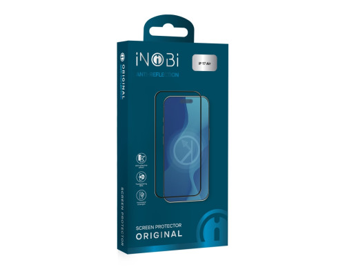 Захисне скло iNOBI Original AR for iPhone 17 Air Чорный ma38491_3748708