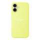 Чохол Silicone Case with MagSafe IC для iPhone 17 Neon Yellow ma38630_3867794 2020000488439