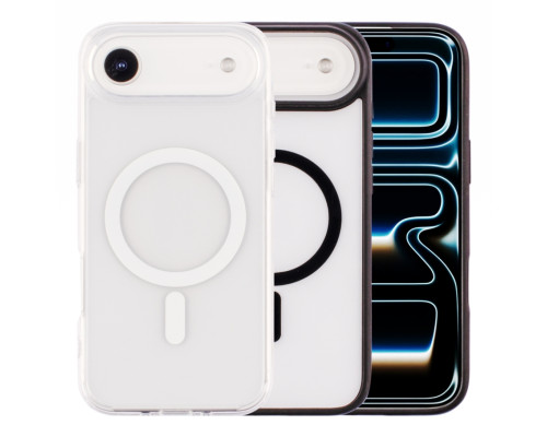 Чохол TPU+PC Spigen Ultra Hybrid with Magsafe для iPhone 17 Air Black ma38157_3667650 2020000491149