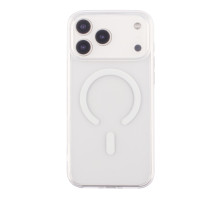 Чохол TPU+PC Spigen Ultra Hybrid with Magsafe для iPhone 17 Pro Max Transparent ma38159_3667655 2020000491095