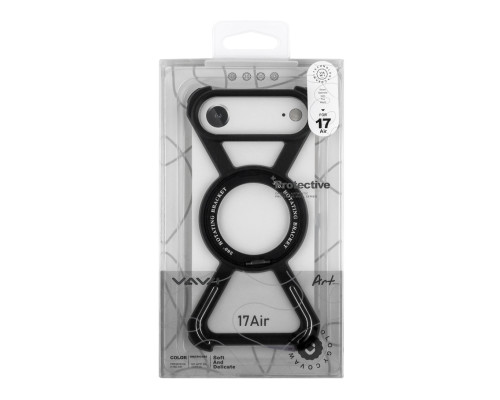 Чохол Titanium ArmorX Mag для iPhone 17 Air Black ma38161_3667660 2020000492443