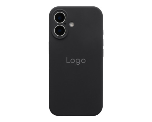 Чохол Silicone Case Full Size with Frame для iPhone 17 15.Dark Grey ma38002_3667088