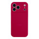 Чохол Silicone Case Full Size with Frame для iPhone 17 Pro 37.Rose Red ma38004_3667203 2020000493105