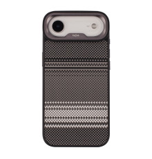 Чохол Kajsa Resort Collection Gradient Stripe with MagSafe для iPhone 17 Air Black O-Ring ma96250_249675 2020000507543