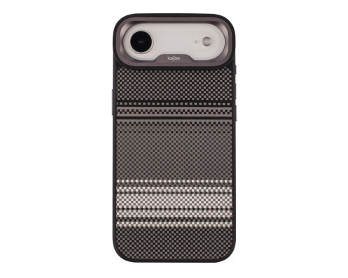 Чохол Kajsa Resort Collection Gradient Stripe with MagSafe для iPhone 17 Air Black O-Ring ma96250_249675 2020000507543