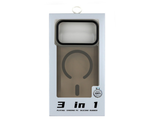 Чохол TPU+PC ShadowMat with MagSafe для iPhone 17 Pro Max Grey ma38951_3869046 2020000497875