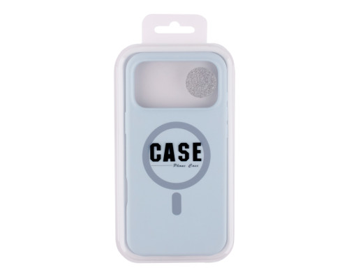 Чохол Glow Silicone Case with Magsafe для iPhone 17 Pro Blue ma37988_3666786 2020000502142