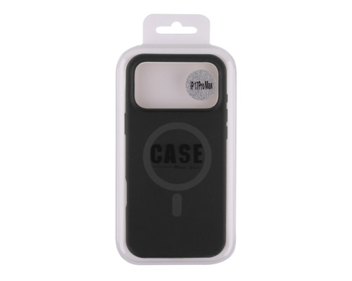 Чохол Glow Silicone Case with Magsafe для iPhone 17 Pro Max Black ma37989_3666795 2020000502098