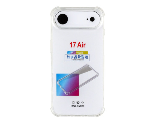 Чохол TPU Virgin Hard Full Camera для iPhone 17 Air Transparent ma38109_3667586 2020000491743