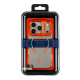 Чохол Kajsa Trans-Shield with MagSafe для iPhone 17 Pro Orange B-Ring ma129238_333629 2020000509226
