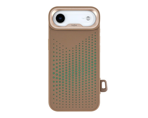 Чохол Kajsa Splendid Collection Circle with MagSafe для iPhone 17 Air Desert Gold O-Ring ma129243_333649 2020000508946