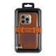 Чохол Kajsa Splendid Collection Circle with MagSafe для iPhone 16 Pro Brown ma129246_333658 2020000509158