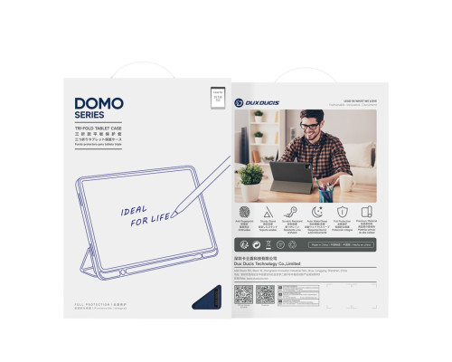 Чохол Dux Ducis Domo для Samsung Tab S11 (X730/X736B) with S Pen Holder & Auto Sleep Wake Black ma38455_3748651