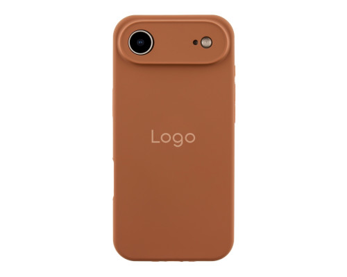 Чохол Silicone Case Full Size with Frame для iPhone 17 Air 93.New Brown ma38003_3867763