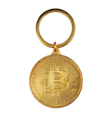 Брелок Bitcoin Золотий ma38796_3868340