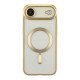Чохол TPU Metallic Chrome Full Camera with Magsafe для iPhone 17 Air Chrome Gold ma38676_3867896