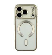 Чохол TPU Metallic Chrome Full Camera with Magsafe для iPhone 17 Pro Chrome Silver ma38677_3867907