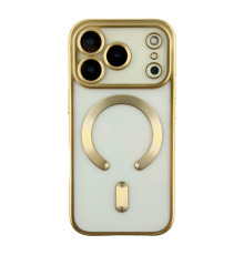 Чохол TPU Metallic Chrome Full Camera with Magsafe для iPhone 17 Pro Max Chrome Gold ma38678_3867912