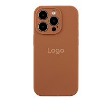 Чохол Silicone Case Full Size with Frame для iPhone 14 Pro 93.New Brown ma31937_3867707 2020000488989