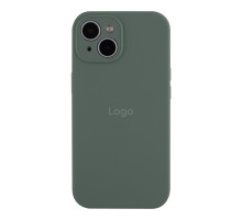 Чохол Silicone Case Full Size with Frame для iPhone 15 М'ята упаковка 55.Pine Green ma39131_3870183 2020000512240