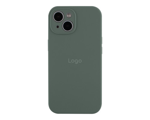 Чохол Silicone Case Full Size with Frame для iPhone 15 М'ята упаковка 55.Pine Green ma39131_3870183
