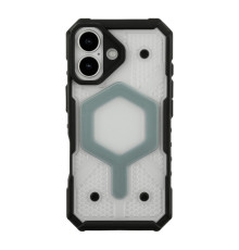 Чохол TPU+PC ArmorHex Magnetic Case для iPhone 17 Transparent/Grey ma38104_3667572 2020000496458