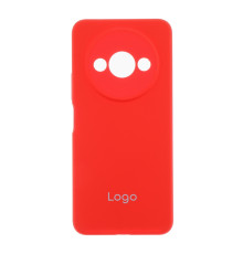 Чохол Liquid Silicone (AA) Full Camera для Xiaomi Redmi A3 М'ята упаковка 14.Red ma37874_3664963