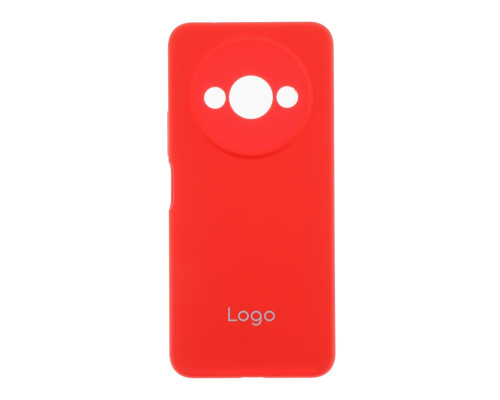 Чохол Liquid Silicone (AA) Full Camera для Xiaomi Redmi A3 М'ята упаковка 14.Red ma37874_3664963 2020000512554