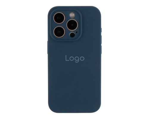 Чохол Silicone Case Full Size with Frame для iPhone 15 Pro М'ята упаковка 16.Blue ma38894_3868738 2020000514275