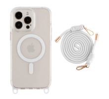 Чохол TPU+PC LanyardCase with MagSafe для iPhone 17 Pro White ma39120_3869963 2020000499855
