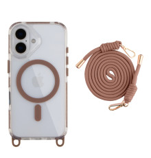 Чохол TPU+PC LanyardCase with MagSafe для iPhone 17 Air Desert Gold ma39122_3869976 2020000500025