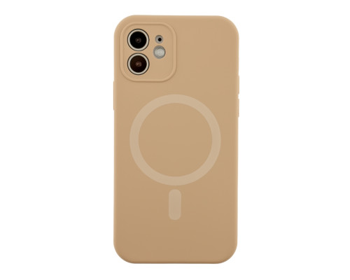 Чохол Glow Silicone Case Full Camera with Magsafe для iPhone 12 Desert Gold ma36070_3869461 2020000497028