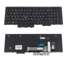 Клавіатура для ноутбука LENOVO (ThinkPad L15) rus, black NBB-104210