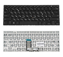 Клавіатура для ноутбука ASUS (B1400 series) rus, black, без кадру NBB-108612