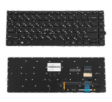 Клавіатура для ноутбука HP (ProBook: 840 G8, 845 G8) rus, black, без кадру NBB-112071