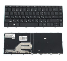 Клавіатура для ноутбука HP (ProBook: 430 G5, 440 G5) rus, black (оригінал) NBB-115584