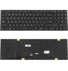 Клавіатура для ноутбука ASUS (GX703 series) rus, black, без фрейму, підвіска клавіш (RGB per-key) NBB-120823
