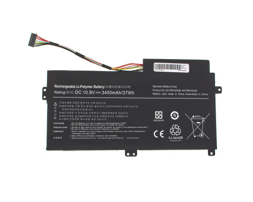 Батарея для ноутбука Samsung NP370R5E (NP370R4E, NP450R4E, NP450R5E) 10.8V 3400mAh 37Wh Black NBB-123396