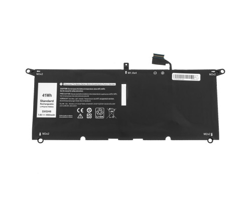 Батарея для ноутбука DELL DXGH8 (XPS: 13 7390, 9370, 9380) 7.6V 5500mAh Black NBB-124808