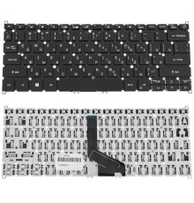 Клавіатура для ноутбука ACER (AS: SF314-42, SF314-57) rus, black, без кадру NBB-124934