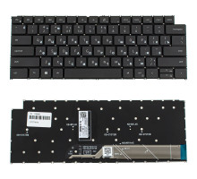 Клавіатура для ноутбука DELL (Vostro: 5310, 5320) rus, black, без фрейму NBB-126086