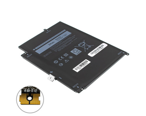 Батарея для ноутбука DELL YX0XH (Latitude E7285) 7.6V 4250mAh 34Wh Black NBB-128417